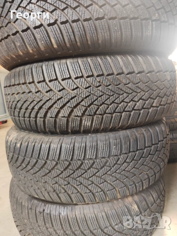 4бр.зимни гуми 215/60/17 Bridgestone, снимка 7 - Гуми и джанти - 54214920