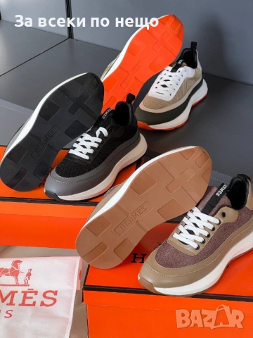 Hermes Мъжки Маратонки👟Мъжки Спортни Обувки Хермес - Налични Различни Цветове Код E1262