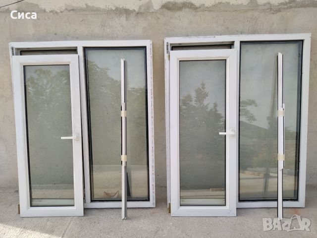 Прозорци 2 броя PVC дограма , снимка 1 - Дограми - 45958012