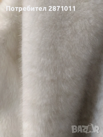 Дамско палто от луксозна изкуствена  кожа