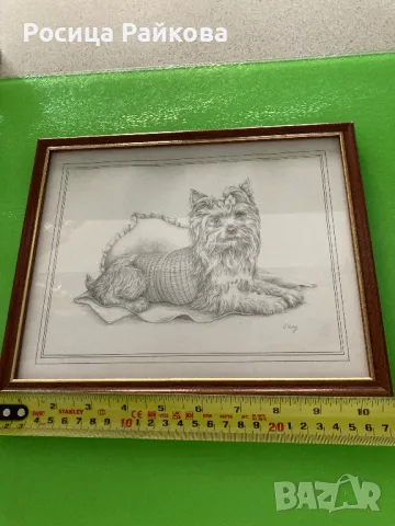 Картина с кученце, снимка 4 - Картини - 50022363