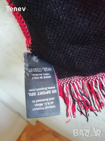 AC MILAN 120 ANNI 1899-2019 PASS120N юбилеен шал футболен Милан SCARF SCIARPA ULTRAS оригинален , снимка 8 - Футбол - 52802332