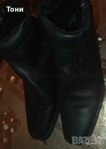 Нови Мъжки Зимни Боти Изцяло от Естествена Кожа 43, снимка 13 - Мъжки боти - 53624867
