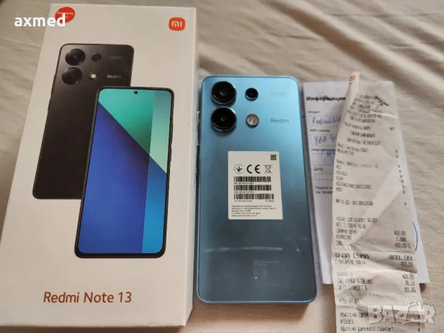 XIAOMI REDMI NOTE 13 8/256GB Гаранция Технополис , снимка 1 - Xiaomi - 48799825