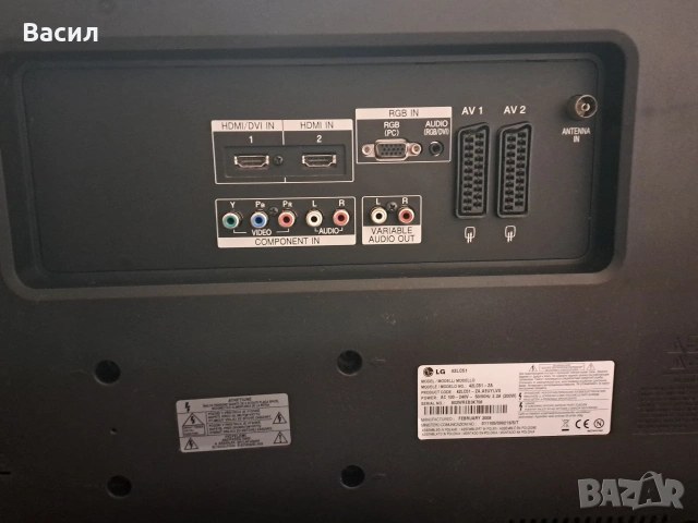 Телевизор LG 42' LCD, снимка 6 - Телевизори - 53611216
