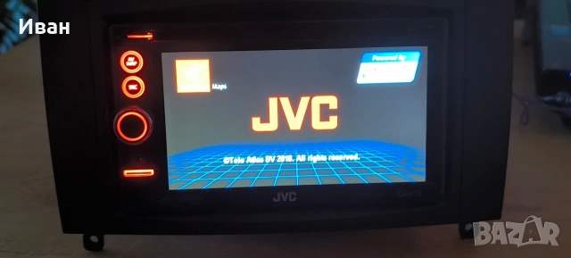 Мултимедия JVC KW-NT30, Bluetooth, DVD, NAVi, USB, Панел за Mercedes B200 