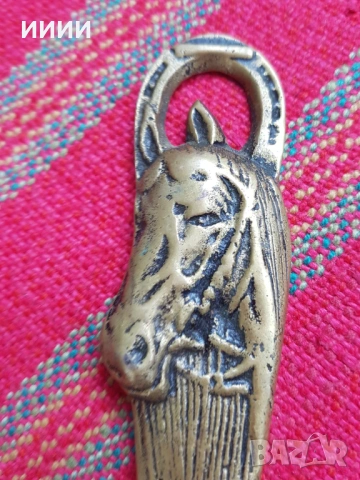 Обувалка кон месинг