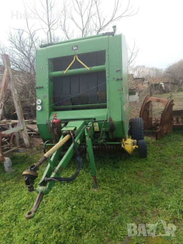Продавам ролонна балеровачка John Deere 580  1997г., снимка 2 - Селскостопанска техника - 53527570