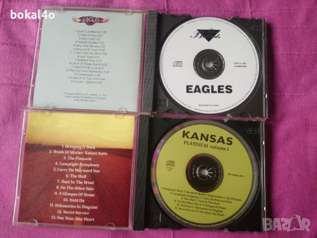 Phil Collins, Genesis, Eagles,Kansas, снимка 3 - CD дискове - 42533831