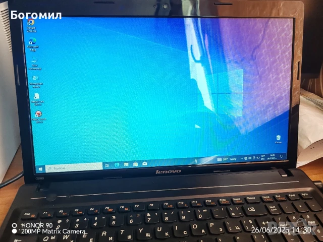 LENOVO G580, снимка 4 - Лаптопи за дома - 50808518