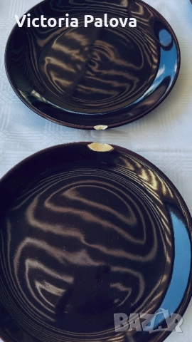 Керамични чинии с цветно остъклено покритие, снимка 15 - Чинии - 51507837