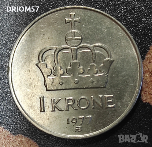 Монети Норвегия › Крал Олаф V - 2 бр. (1977-1978), снимка 3 - Нумизматика и бонистика - 52303648
