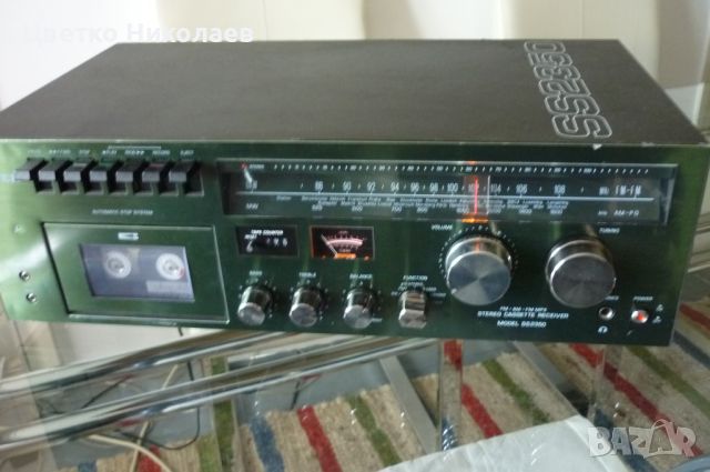 SILVER SS2150 STEREO RECEIVER CASSETTE DECK Vintage, снимка 3 - Ресийвъри, усилватели, смесителни пултове - 46169250