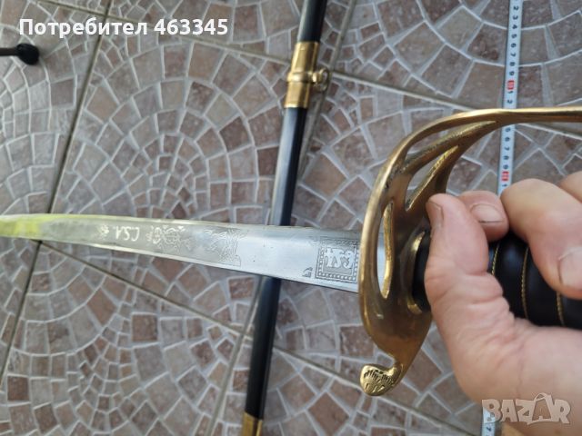 Сабя, палаш, ятаган каракулак, нож, снимка 12 - Антикварни и старинни предмети - 46329436