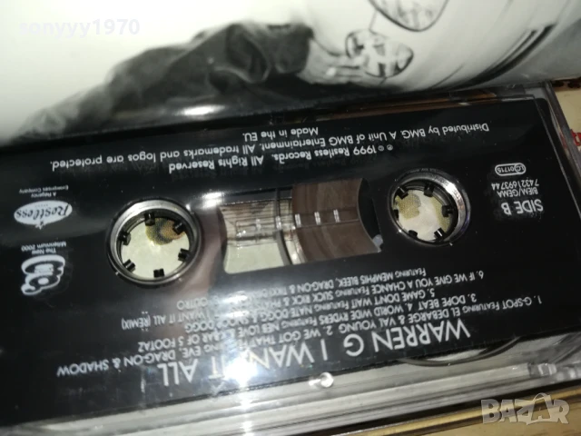 WARREN G-ORIGINAL TAPE 2905250402, снимка 6 - Аудио касети - 50465267