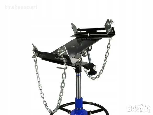 Хидравличен крик за скоростни кутии STAHLMAYER 500 кг с двойна помпа, снимка 2 - Аксесоари и консумативи - 52452013