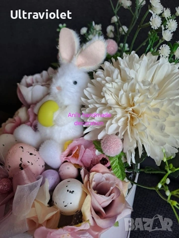 Великденска композиция , снимка 4 - Декорация за дома - 54005049