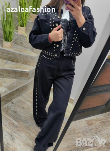 Дамско дънково яке, снимка 5 - Якета - 53667070