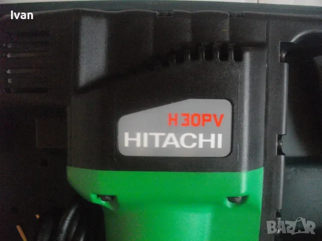 НОВ ЯПОНСКИ ОРИГИНАЛЕН УДАРЕН КЪРТАЧ 5,2J HITACHI KOKI H30PV Made in JAPAN 720W в куфар, снимка 5 - Други инструменти - 48012567