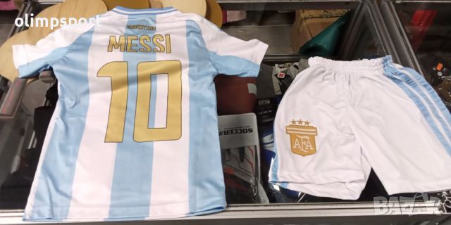 спортен екип Арженитна меси  нов тениска и шорти , снимка 1 - Детски комплекти - 45791392