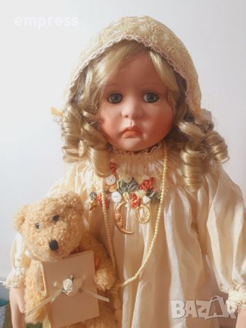 Немска порцеланова кукла, снимка 1 - Колекции - 46293280