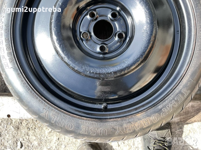 125/70/17 резервна джанта Патерица 5х100 Toyota Avensis II Prius Verso S, снимка 3 - Гуми и джанти - 53726409