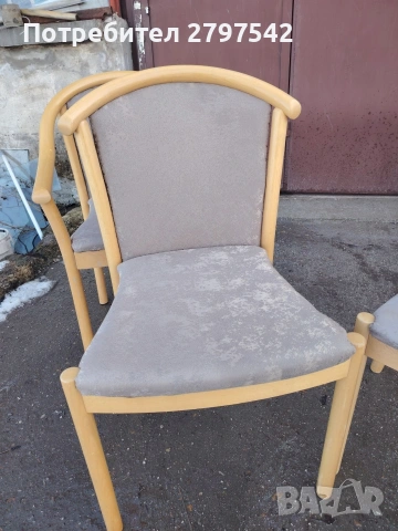 Дървени столове А146, снимка 2 - Столове - 53538487