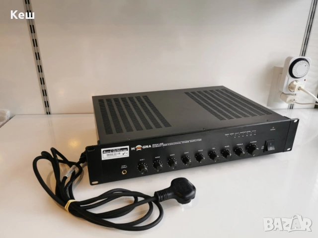 Професионален усилвател 6 канален миксер – 120W, снимка 5 - Ресийвъри, усилватели, смесителни пултове - 53248782