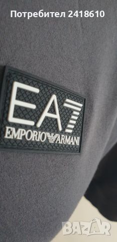 Emporio Armani EA7 Stretch Mens Size S/ M НОВО! ОРИГИНАЛ! Мъжка Тениска!, снимка 6 - Тениски - 46102534