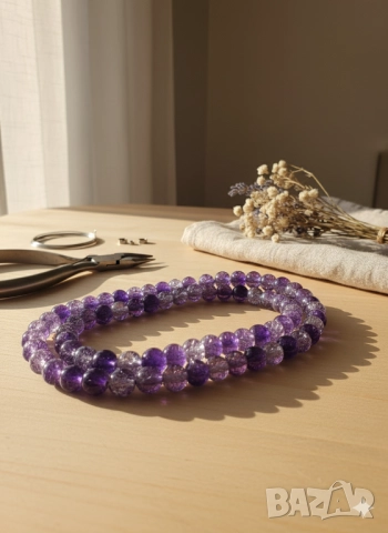 Стъклени Мъниста за Бижута 10мм 8мм 6 мм 4мм J265, снимка 5 - Други - 52480140