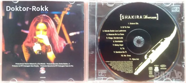 Shakira – MTV Unplugged (CD, 2000), снимка 3 - CD дискове - 48829044