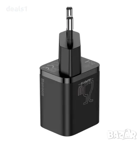 Baseus Super SI Quick Charger 1C Зарядно устройство 25W USB-C/Type-C 1M, снимка 4 - Оригинални зарядни - 49738818