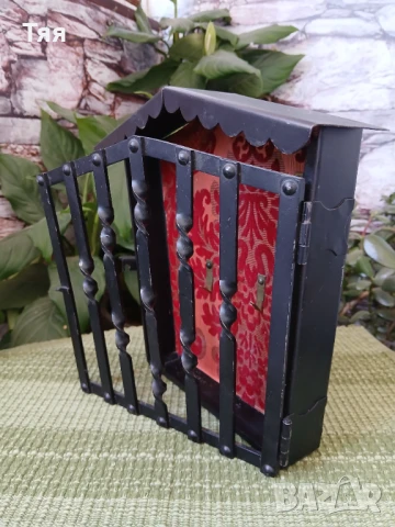 Къщичка за ключове ковано желязо , снимка 4 - Антикварни и старинни предмети - 51080058