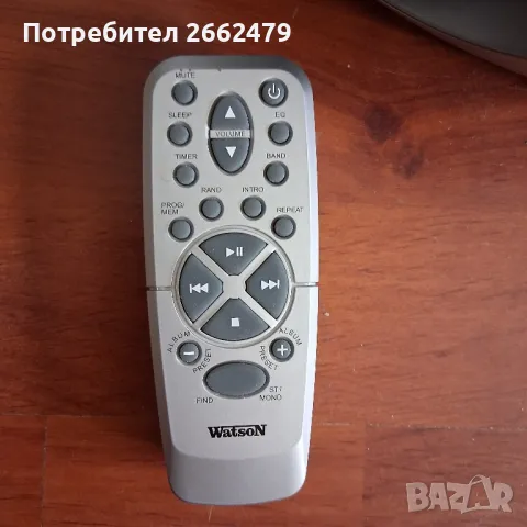 Продавам касетофон  WATSON., снимка 2 - Радиокасетофони, транзистори - 50386959