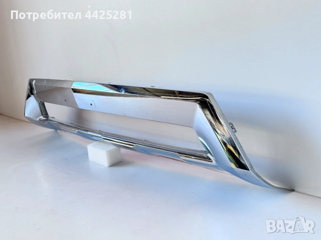 хром лайсна предна броня Mercedes ML w166 AMG 2011-2015 . #1077V. A1668805540, снимка 2 - Части - 54170540