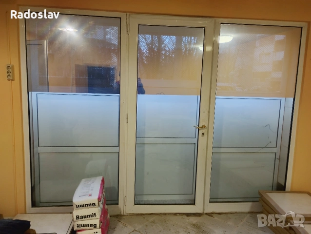 4 части ПВЦ дограма в много добро състояние, снимка 4 - Дограми - 53307492