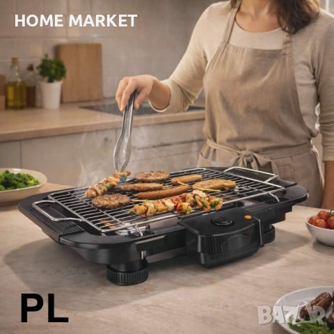 Скара Rosberg R51015G, 2000W Описание:  Електрическата скара Rosberg R51015G 