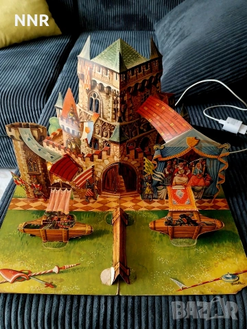 Панорамна книжка pop-up книга 3 D замък