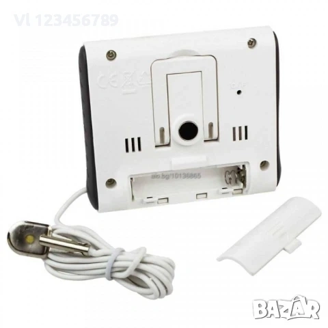 Термометър+влагомер - външна и вътрешна температура dc 103, снимка 2 - Други стоки за дома - 53864596