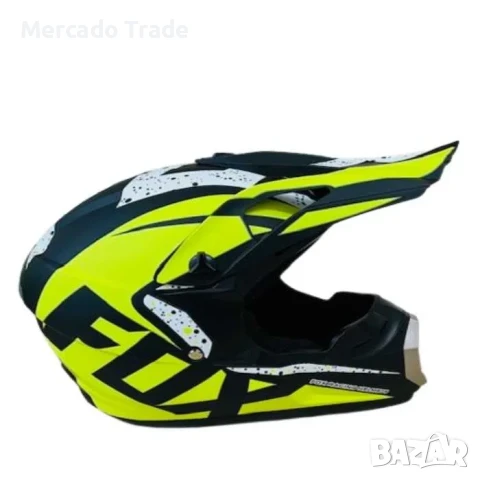 Кросова каска Mercado Trade, За мотор, Атв, Вело, S и M размер, V2, снимка 4 - Аксесоари и консумативи - 51282761