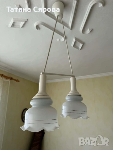 Полюлеи от 80-те години, снимка 3 - Антикварни и старинни предмети - 53617445