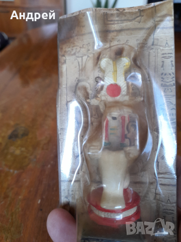 Стара фигурка,фараон Herichef, снимка 3 - Колекции - 44957910