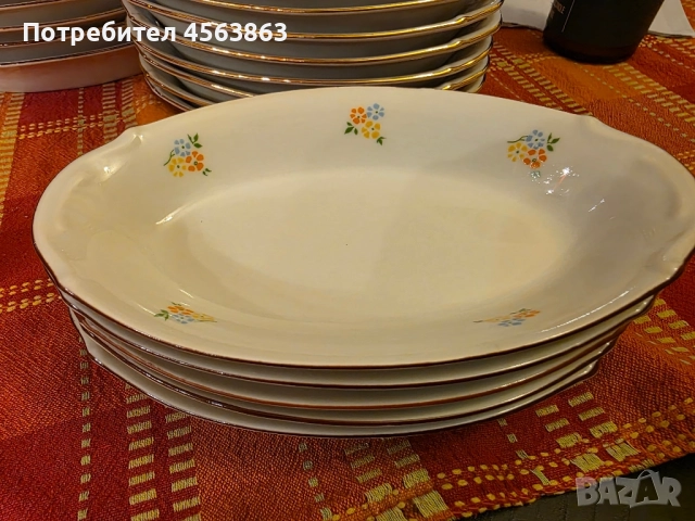 Порцеланови елипси , снимка 2 - Чинии - 51620790