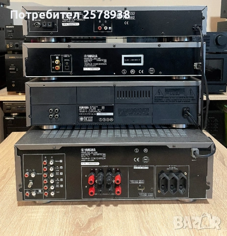 YAMAHA Сет : AX - 396+KX - 480+CDX - 496+TX 492 RDS - 330€!!!, снимка 9 - Аудиосистеми - 53267581