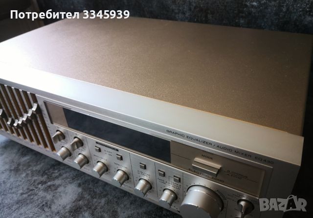 Marantz graphic equalizer/audio mixer EQ 430, снимка 3 - Ресийвъри, усилватели, смесителни пултове - 46706527