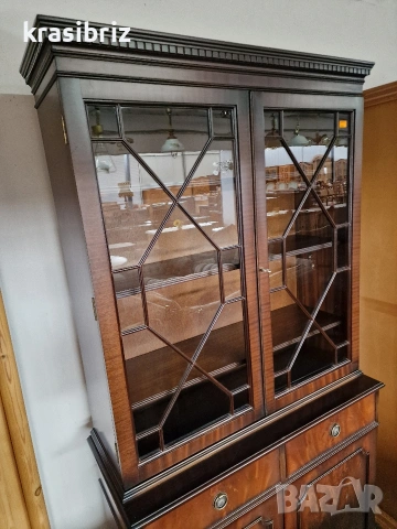 Масивна Витрина-внос от Германия! , снимка 3 - Секции и витрини - 53884486