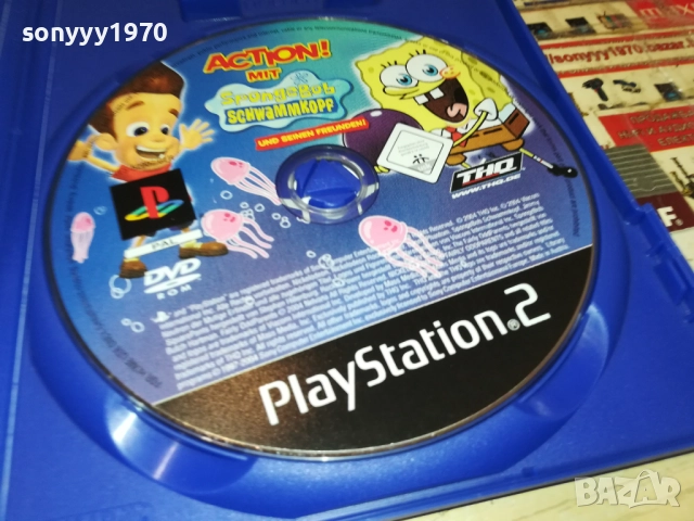 SONY PS2 GAME-SPONGEBOB 2711250853, снимка 6 - Игри за PlayStation - 52556914