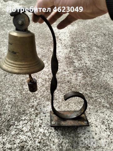Бронзова камбана за врата, снимка 2 - Антикварни и старинни предмети - 52062764
