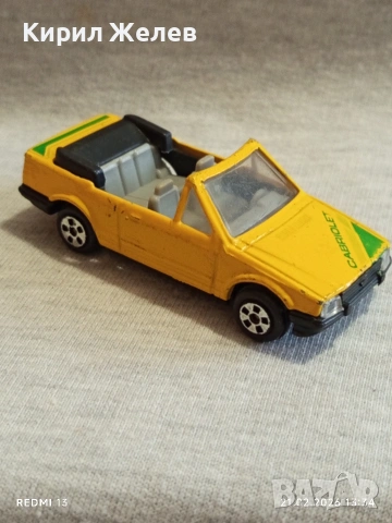 Метална количка кабриолет ретро стил за КОЛЕКЦИЯ ДЕКОРАЦИЯ 36561