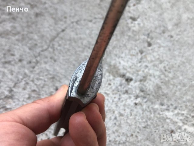 стар немски, параден щик - WEHRMACHT - WWII , снимка 11 - Антикварни и старинни предмети - 51070164